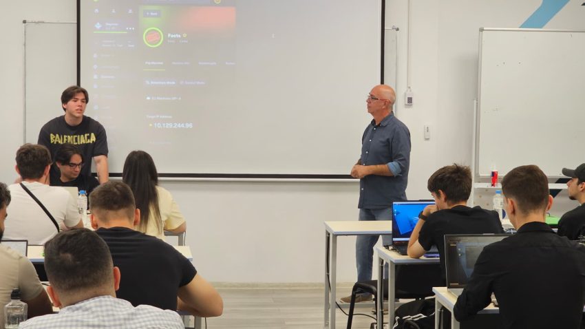 CONSTANȚA: Combaterea amenințărilor cibernetice avansate – un dialog interesant între expertul FBI -Ryan Mahaffey și studenții școlii de vară, CyberSecurity Ovidius Camp