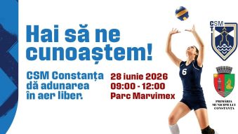 Sportivii de la CSM Constanța vin în Parcul Marvimex