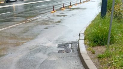 CONSTANȚA: Circulația a fost reluată în toate zonele afectate de ploile abundente, anunță Primăria