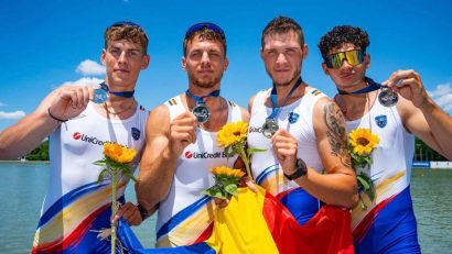 Argint la Cupa Mondială II pentru canotorii de la CSM Constanța