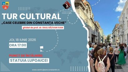 „Case celebre din Constanța Veche”, un nou tur cultural