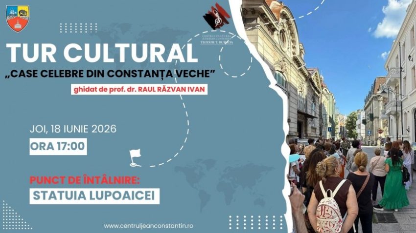 „Case celebre din Constanța Veche”, un nou tur cultural