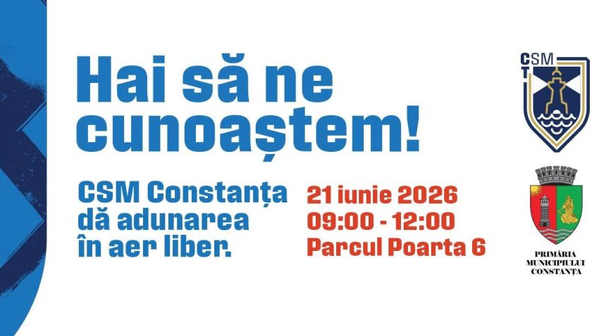 Eveniment organizat de CSM Constanța în Parcul Poarta 6