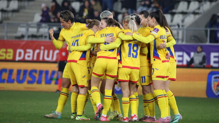 Ultimul meci din grupa preliminară pentru fotbalistele din naționala României