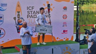 A doua medalie de AUR pentru constănțeanul Matei Barbu la ICF SUP Junior International Cup