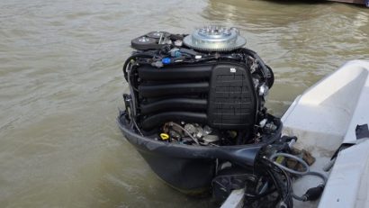 TULCEA: Motoare de barcă ambarcațiuni căutate internațional, descoperite de polițiștii de frontieră