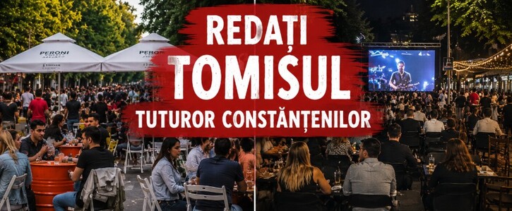 CONSTANȚA: Petiție prin care se solicită să nu mai oprească traficul rutier, pe bulevardul Tomis, la fiecare sfârșit de săptămână