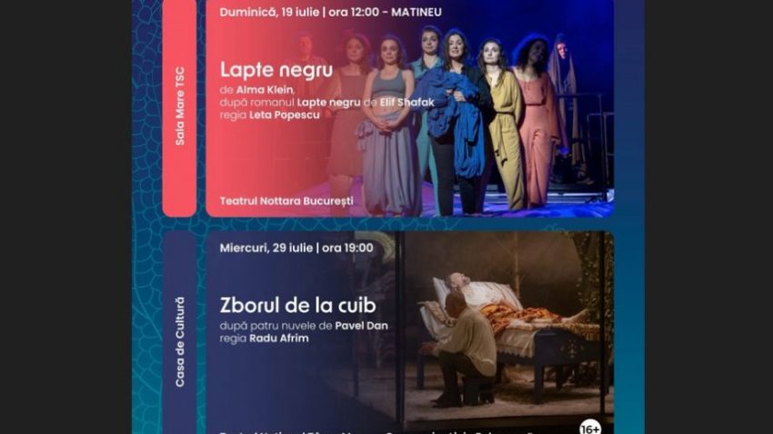 CONSTANȚA: Reprezentații suplimentare la două spectacole programate în cadrul SEAS 2026