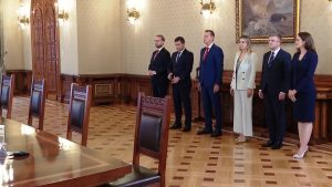Consultări la Cotroceni/ Președintele Nicușor Dan discută cu reprezentanții USR
