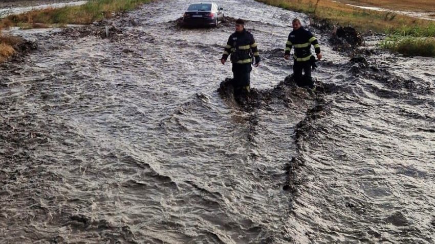 Cod Galben de viituri emis de hidrologi pentru râurile din Dobrogea
