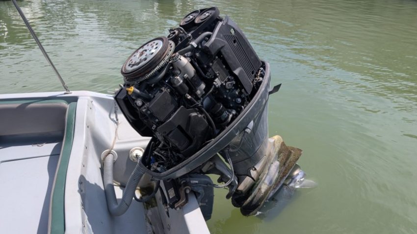 TULCEA: Motor de barcă în valoare de 30.000 de lei, căutat în Suedia, găsit de polițiștii de frontieră