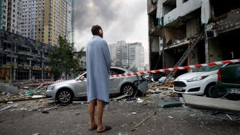 UCRAINA: Rusia a atacat Kievul cu rachete balistice în ajunul summitului NATO