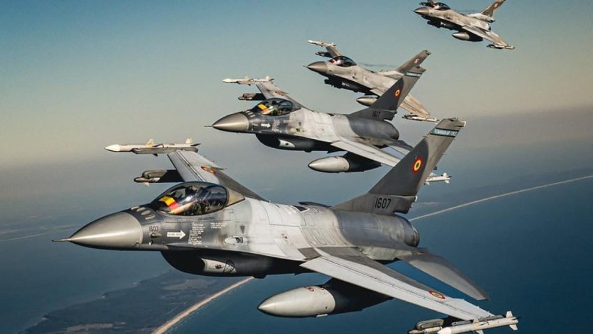 Nicușor Dan: O dronă din spațiul aerian a fost doborâtă de un pilot român de pe un F16