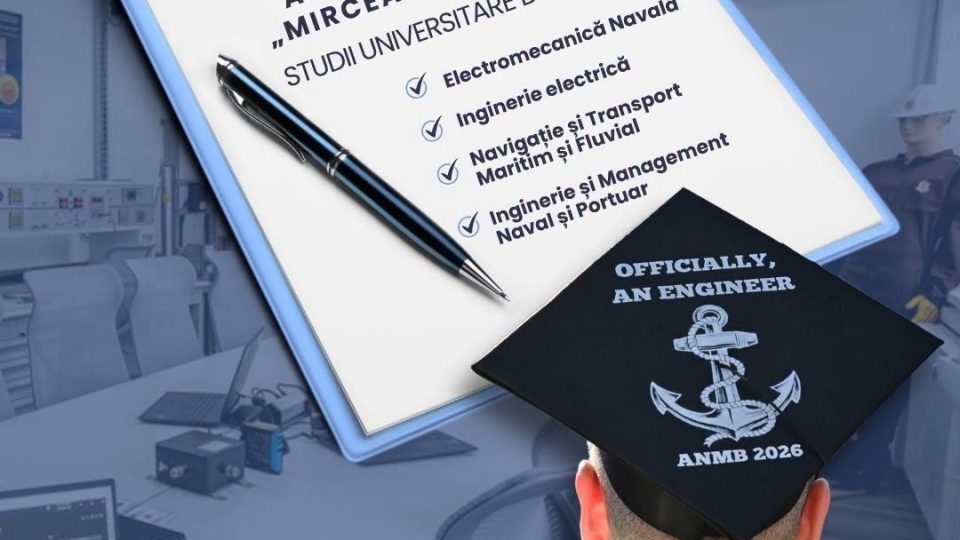 CONSTANȚA: Au început înscrierile la secția civilă a Academiei Navale „Mircea cel Bătrân”