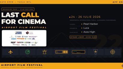 TUZLA: Cinema sub cerul liber pe pista de aviație – Airport Film Festival revine!
