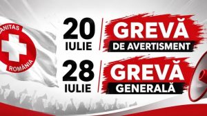 AUDIO | Ce revendicări are Federația SANITAS, în urma grevei de avertisment de astăzi