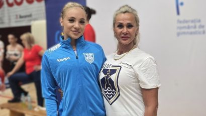 Gimnasta Sabrina Voinea, în formă excelentă înaintea Campionatului European