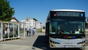 CUMPĂNA: Reprezentanții Primăriei împreună cei ai CT BUS au efectuat o verificare a traseului propus pentru transportul public