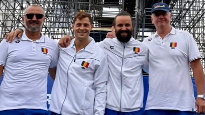 Constantin Popovici, locul secund după primele manşe la Cupa Mondială de sărituri de la mare înălţime din Italia