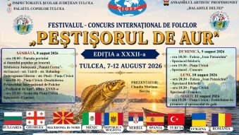 TULCEA: Începe cea de-a XXXII-a ediție a Festivalului „Peștișorul de Aur”