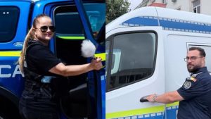 CONSTANȚA: Șofer băut, care circula haotic după ce a lovit un autoturism, oprit de doi polițiști aflați în timpul liber