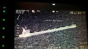 Armatorul navei Christiana B, avariată probabil de impactul cu o dronă, a cerut efectuarea reparațiilor la Constanța sau Varna