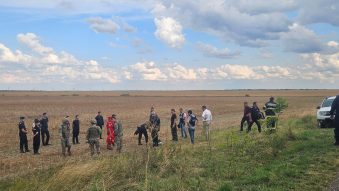 Resturi din drona doborâtă și racheta interceptoare, identificate în județul BUZĂU