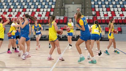 TULCEA: Campionatul European de baschet feminin U18, la un pas de start în noua sală polivalentă din municipiu