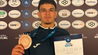Lupte: Vlad Trip, medaliat cu bronz la Mondialele Under-17 din Azerbaidjan