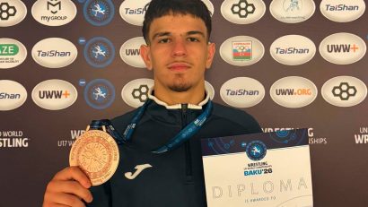 Lupte: Vlad Trip, medaliat cu bronz la Mondialele Under-17 din Azerbaidjan