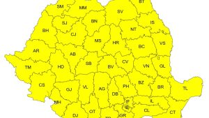 Dobrogea și litoralul vizate de un Cod Galben de instabilitate atmosferică, intensificări ale vântului, averse însemnate cantitativ și grindină