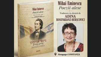 CONSTANȚA: Lansarea volumului „Poezii alese”, de Mihai Eminescu, ediția bilingvă, româno-ebraică