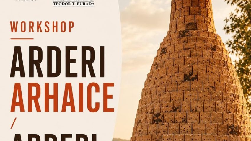 Focul, lutul și tradiția se întâlnesc la CORBU – trei zile de demonstrații și experiențe autentice în cadrul workshopului „Arderi Arhaice / Arderi Experimentale”