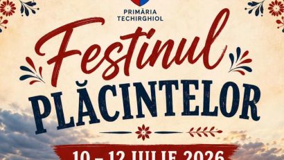 TECHIRGIOL se pregătește pentru Festinul Plăcintelor