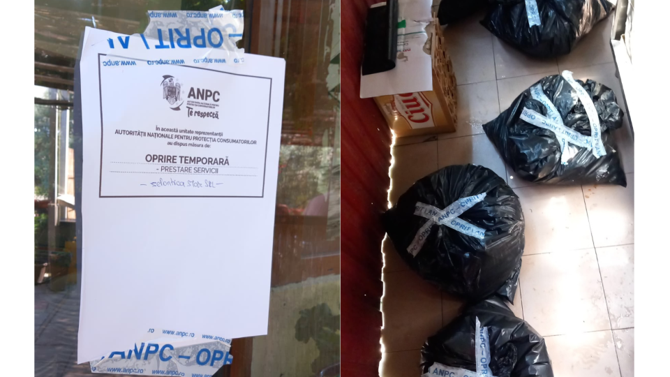 FOTO-VIDEO | Cherhanaua Pontica din Mamaia, închisă temporar de Protecția Consumatorului din cauza neregulilor grave