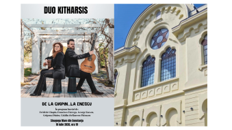 Recital Duo Kitharsis, la Sinagoga Mare din Constanța