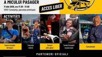 CONSTANȚA: Caravana Națională „Siguranță Auto Copii”
