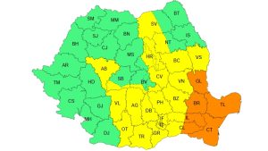Dobrogea, vizată de un nou COD PORTOCALIU de furtuni