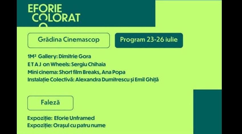 Eforie Colorat | Quiz-ul Civicult și proiecții de filme au loc astăzi, de la ora 18.00