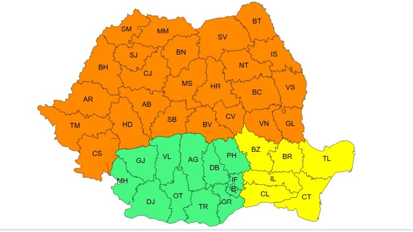 Dobrogea, sub avertizare meteorologică COD GALBEN de caniculă și disconfort termic ridicat. Vremea devine instabilă în zilele ce urmează