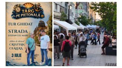 CONSTANȚA: Ediția de iulie a Târgului pe Pietonală, „Bazar cu autograf”, are loc în are loc în acest weekend