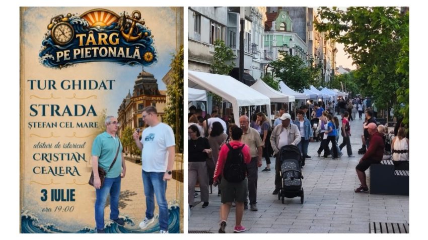CONSTANȚA: O nouă ediție „Bazar cu autograf” are loc pe pietonalul Ștefan cel Mare