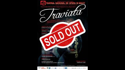SOLD OUT pentru „Traviata”. Spectacolul încheie stagiunea 2025–2026 a Teatrului Național de Operă și Balet „Oleg Danovski” Constanța