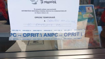 FOTO, VIDEO | Deficiențe grave descoperite de inspectorii CJPC Constanța la un hipermarket de pe bulevardul Aurel Vlaicu