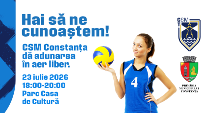 Eveniment organizat joi de CSM Constanța