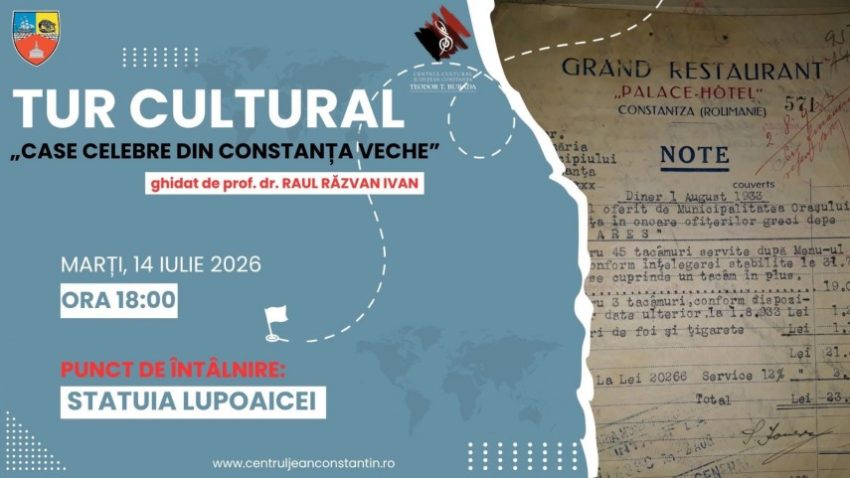 Tur ghidat al caselor emblematice din Constanța veche