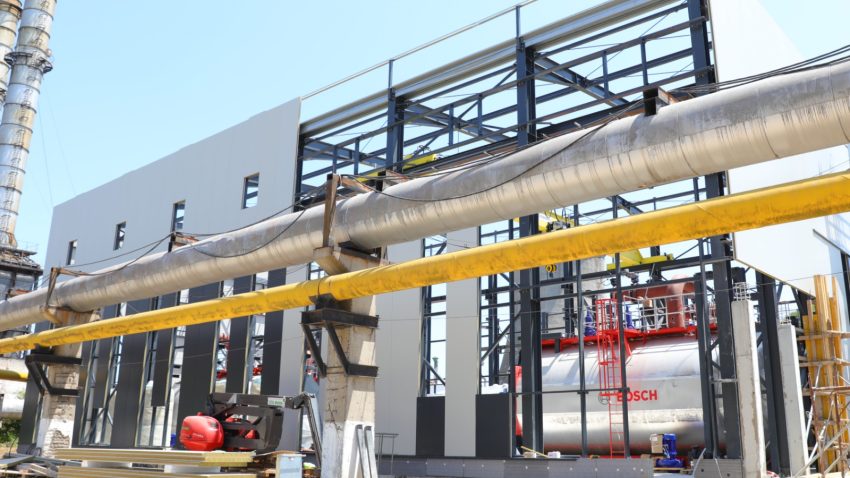 CONSTANȚA: Încep testele la o parte dintre echipamentele montate în noua centrală termoelectrică