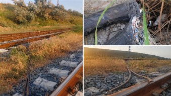 Siguranța circulației feroviare în stația CF Năvodari, pusă în pericol din cauza unei tentative de furt