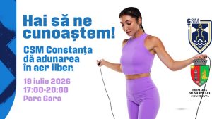 O nouă acțiune organizată de CSM Constanța