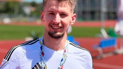 Argint pentru atletul Dragoș Silvestru, de la CSM Constanța, la Naționalele de seniori